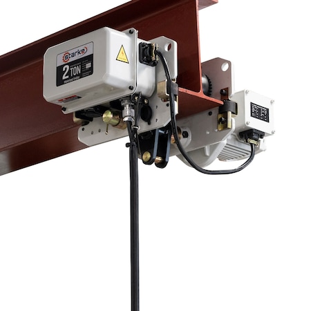 Starke Motorized Trolley, 4,000 lb, 2-Speed (27-82 FPM), 460/3/60Hz SMT20VS-C